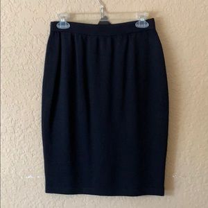 St. John Collection Black Skirt
